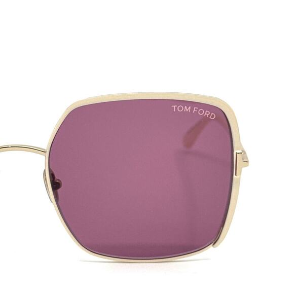 New, TOM FORD Raphaela Sunglasses TF1006 32Y Authentic - Picture 5 of 12